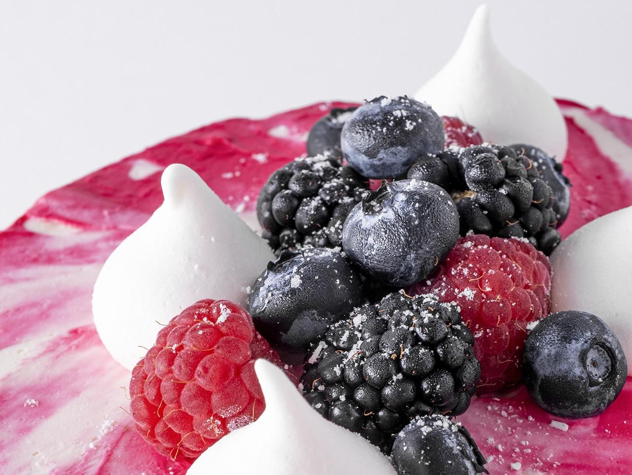 Chocolate Cake with Berries